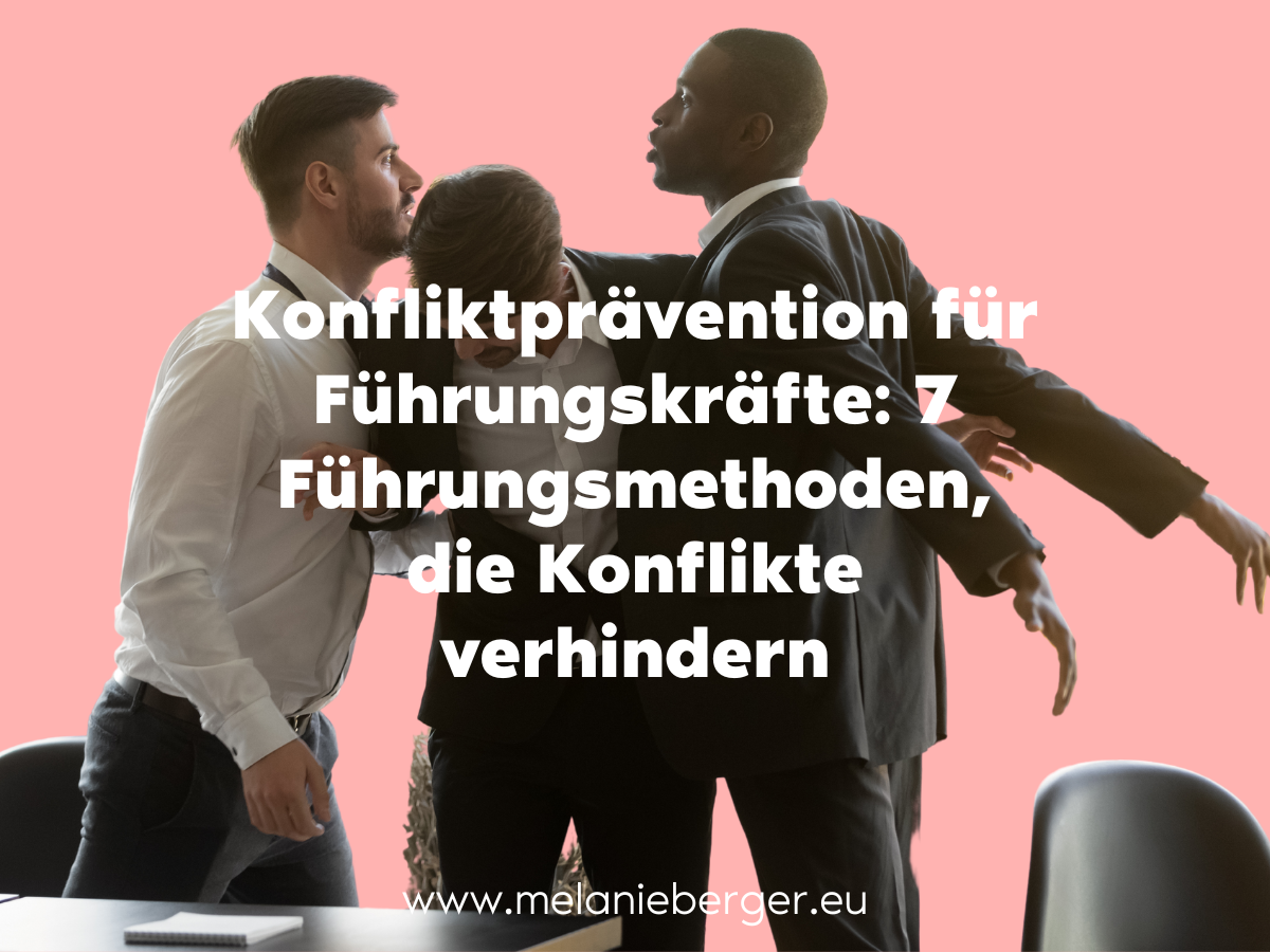 Konfliktpraevention Fuehrungskraefte