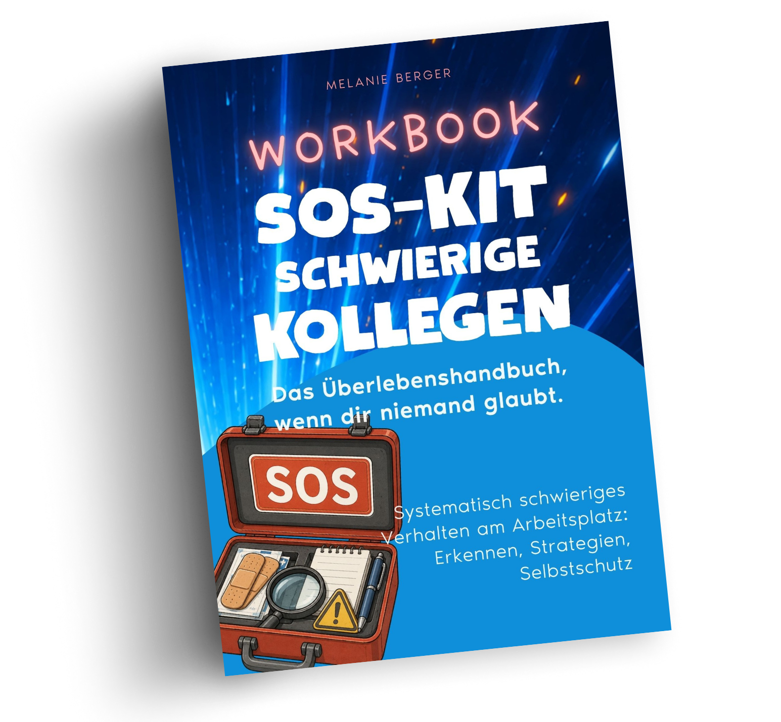 Mockup SOS Kit cover transparent Konfliktmanagement Melanie Berger SOS-Kit