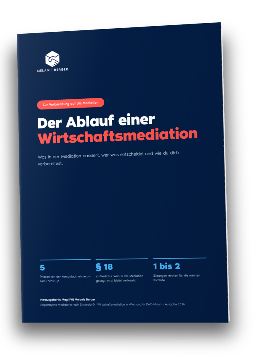 PDF Der Ablauf einer Wirtschaftsmediation