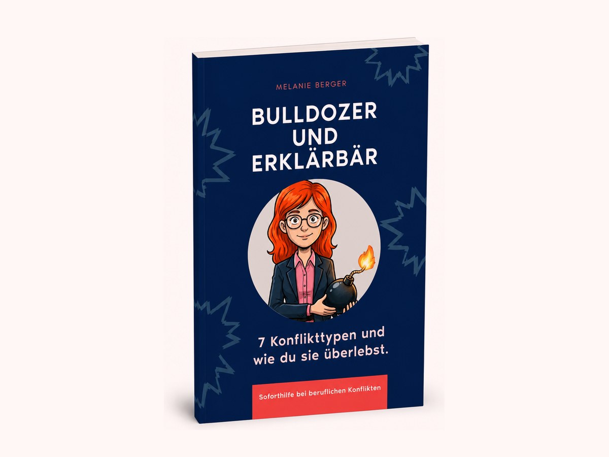 Buch Bulldozer und Erklärbär Mockup Buch-Mockup Bulldozer und Erklärbär von Melanie Berger