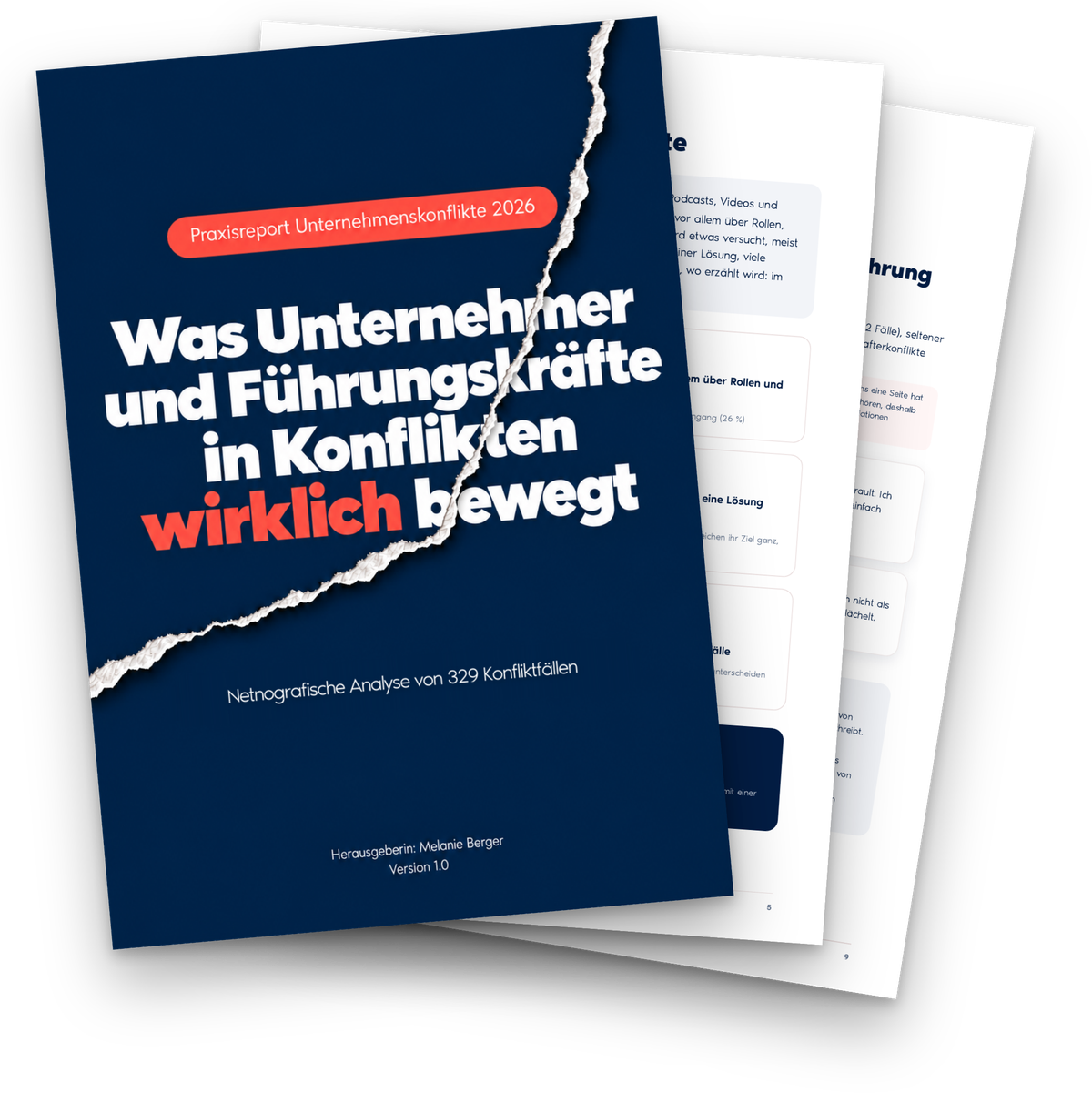 Praxisreport Unternehmenskonflikte 2026 von Melanie Berger